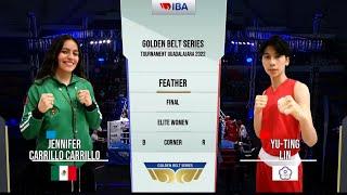 Finals (W57KG) LIN YU TING (TPE) vs  CARRILLO JENNIFER YAZMIN (MEX) | WBT Golden Belt Series 2022