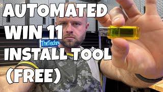 Easy & Free Automatic Windows 11 Install Tool (No Bloat, Unsupported HW, Offline)