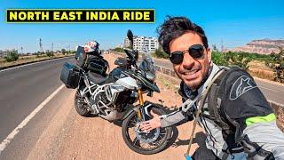 Longest Ride Ke Liye Solo Nikal Gaye, Mumbai to North East India | Triumph Tiger 900