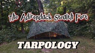 Tarpology- The Adirondack Tarp Shelter - Stealth Style