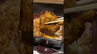 【豚と酒】「豚ロース重(並盛)」大阪市北区西天満 #japanesefood #osakagourmet #shorts