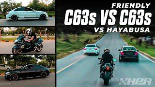 Only for car lovers. C63s vs C63s. AMG. No commentary. Data dump