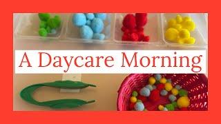 A daycare morning episode 1, supporting fine motor skill development