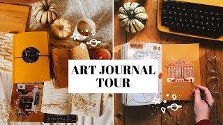 ART JOURNAL TOUR  (Flip Through)