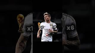 Toni kroos trophies ️ #football #edit #soccer #realmadrid #ronaldo #messi #goat