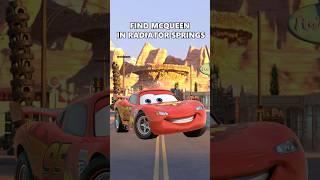 Find Lightning Mcqueen in Radiator Springs