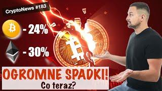 KRACH BITCOINA I ETHEREUM! Co teraz robić? Sprzedawać? CryptoNews #183