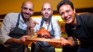 Chef Twins in Bangkok - MIDNIGHT CRISPY PORK LEG + German Food at Michelin Star Restaurant Sühring!