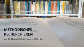 Methodisches Recherchieren #3 Crossmediale Medienproduktion | Ada Rhode