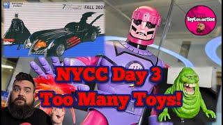 NYCC 2024 Day 3 Hasbro Breakfast Marvel Legends Sentinel McFarlane DC Panel Ghostbusters Haslab !