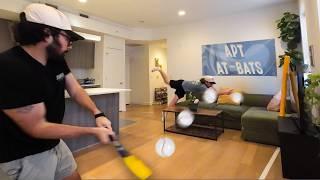 We Played Baseball In Our Living Room