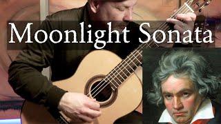 Moonlight Sonata - First Movement - Ludwig van Beethoven - Fingerstyle Guitar