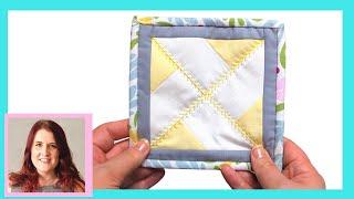 Miniature Quilt Tutorial Quilt along | Mini Quilt 15 Quilting Tutorial