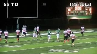 Kraig Pruett - 455 yds Receiving