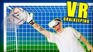 So I Tried VR Goalkeeping! LOL | CleanSheet