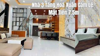 Bán Nhà 3 Tầng Hoà Xuân Cẩm Lệ – Mặt Tiền 7.5m, Nội Thất Cao Cấp, Ở Ngay I bán nhà đà nẵng