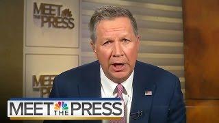 John Kasich: Donald Trump Got $1.8 Billion Of Free Media | Meet The Press | NBC News