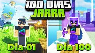 SOBREVIVI 100 DIAS EM UMA JARRA NO MINECRAFT - O FILME