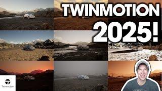 Twinmotion 2025 is here - MASSIVE NEW FEATURES ADDED!