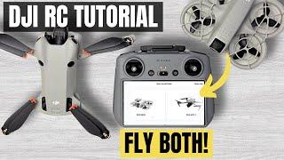 How to Switch Between DJI Drones with One DJI RC Controller!