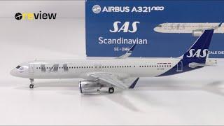 Scandinavian Airlines Airbus A321LR (scale 1:200) | Review #785