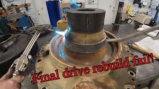 We attempt to rebuild a John Deere 850J dozer final drive but we got a big surprise $$$