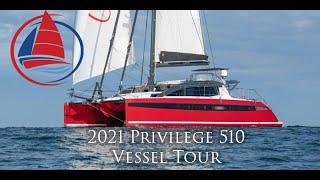 2021 Privilege 510 "Rogue" Vessel Walkthrough