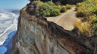 THE SEA SWALLOWED THE ROAD