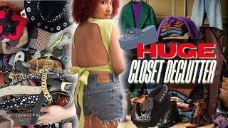 HUGE Closet Declutter & Try-On Haul! You won’t BELIEVE What I’m Keeping vs. Donating 