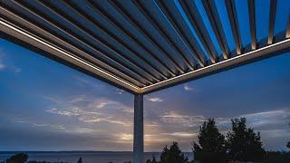 Bioclimatic Pergola Futura by Metaform SA