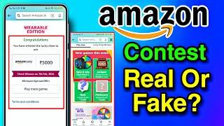 Amazon Spin And Win Real Or Fake | Spin And Win Jackpot Prize Claim on Amazon Contact