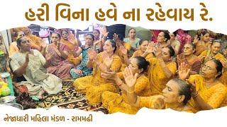 હરી વિના હવે ના રહેવાય રે || New Gujarati Bhajan || New Gujarati Kirtan 2024 || Hans Wahini Official