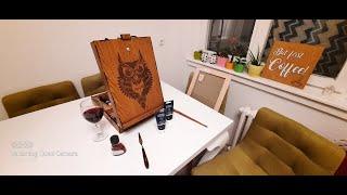 DIY Cool Easel Box with Laser Cutter ( Štafelaj uradi sam ) How to make Easel