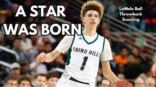 There Will NEVER Be another LaMelo Ball - Throwback Draft Scouting