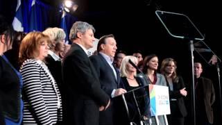 Lancement campagne électorale Coalition Avenir Québec