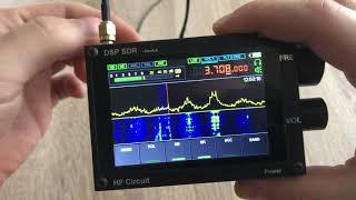 DSP SDR odbiornik szerokopasmowy 50kHz-200MHz AM FM SSB [KONEKTOR5000.PL]