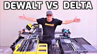 Dewalt D36000 Tile Saw VS Delta 10" Tile Saw