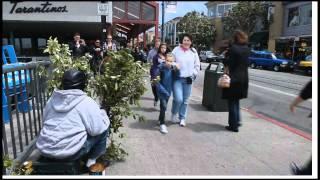 The World Famous Bushman of Fisherman's Wharf, San Francisco HD 1080