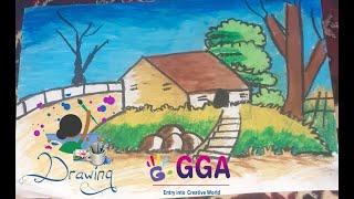 GGA | Art Gallery | Under 10years Students Online Drawing | Drawing is a Art