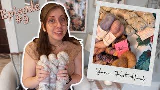 Impromptu Yarn Fest & Neutral Yarn - Podcast Episode 9 The Copycat Stitch Knitting and Craft Podcast