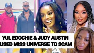 YUL EDOCHIE & JUDY AUSTIN SCAM ON FLAVOUR WITH MISS UNIVERSE FAILED WOEFULLY  #queenmay shock