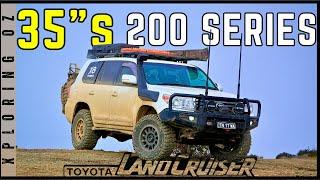 HOW TO: Fit 35” tyres to your LC200 Series! Genuine 35x12.5 tires with 2” lift | KDSS, ARB, Nitrone