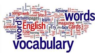 English Vocabulary #IELTS / #oet