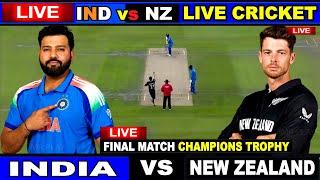 Live: IND vs NZ, Final Match | Live Scores & Commentary | India vs New Zealand Live