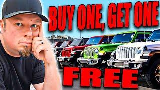 BUY ONE GET ONE FREE! Jeep SHOCKS The ENTIRE Car Market!