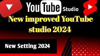 The New and improved the YouTube studio is here #pakbazhaidar #youtubecreator #youtubestudio