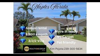 1909 W Crown Pointe Blvd Naples FL, ANNUAL RENTAL