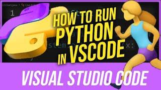 How To Run Python Code In Visual Studio Code's Terminal / VSCode / Vs code (command line)