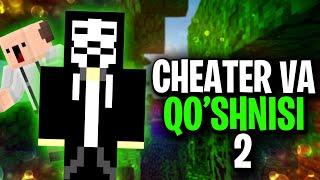 MINECRAFT / KULGULI VIDEO / ICHI QORA CHEATER VA QO'SHNISI 2 / UZBEKCHA PRIKOL