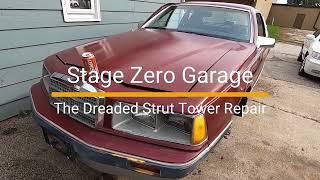 Mercury Cougar strut tower rust repair